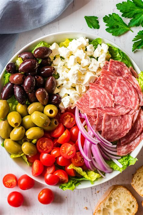 Antipasto Salad Recipe (Keto, Gluten Free) | Traditional Italian ...