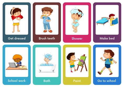 "Daily Routine" Lesson Plan Lesson Plans - ELL'S CLASS