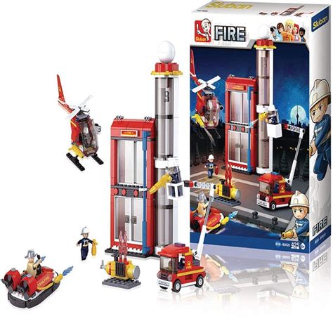 Sluban M38-B0628 Fire Substation Block Toys - 425 Pieces — Toycra