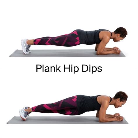 Plank hip dips // core day | Plank hip dips, Hips dips, Hips