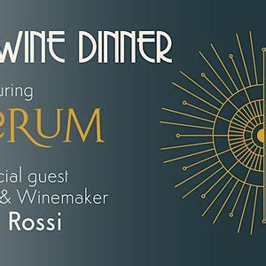 Fulcrum Wine Dinner ft. David Rossi, Monaco Restaurant, Irving, 5 June ...