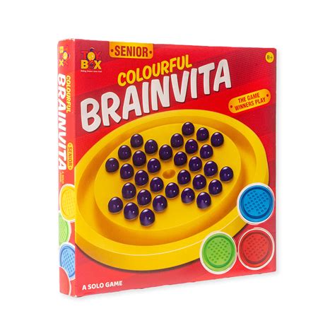 Buy Toysbox Colourful Brainvita Senior Mind Challenging Board Game with ...