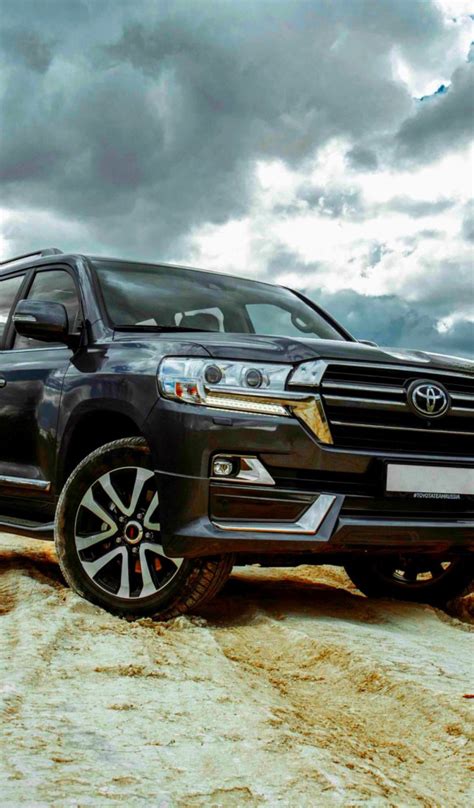 Download wallpaper sand, Toyota, test drive, LC 200, section toyota in ...