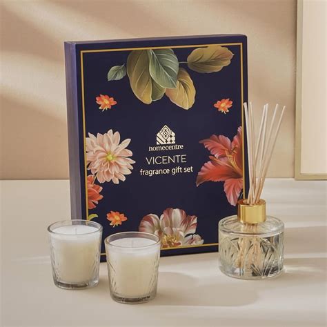 Buy Vicente Set of 3 Fragrance Gift Set from Home Centre at just INR 1499.0