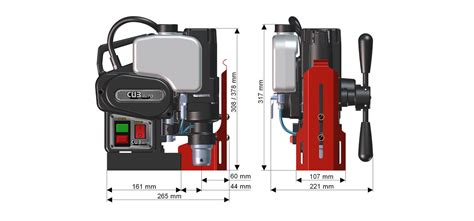 CUB AUTO Magnetic Drilling Machine 36mm | Auto-Feed Mag Drill | Lion ...