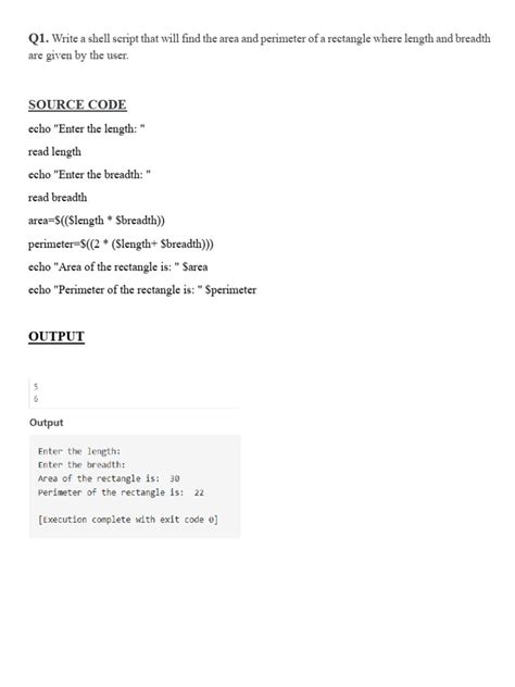 Image result for Shell Script How to Write Document Name