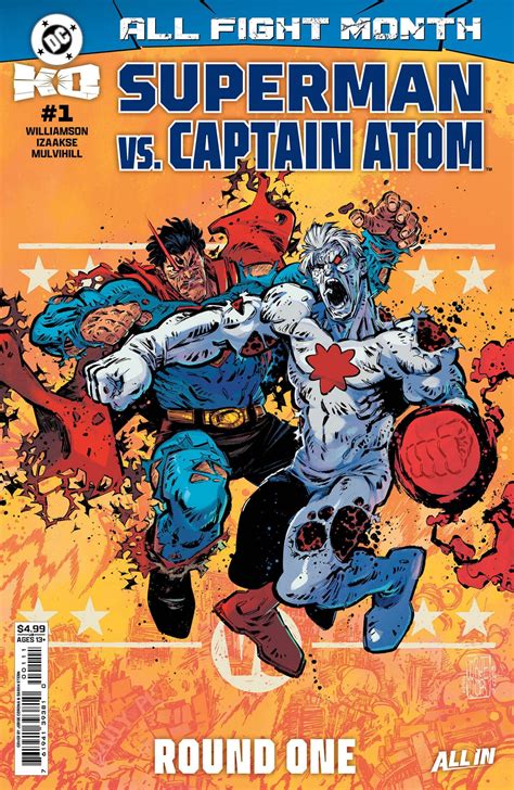 DC KO: Superman vs. Captain Atom #1 Preview: Clash of the Titans