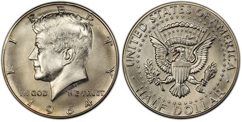 1964 50C SMS (Special Strike) Kennedy Half Dollar - PCGS CoinFacts