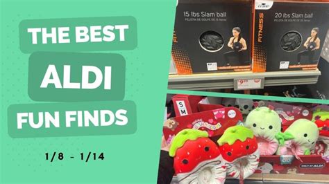 Aldi Fun Finds | 20-Lb. Slam Ball Just $9.99, New Squishmallows & More ...