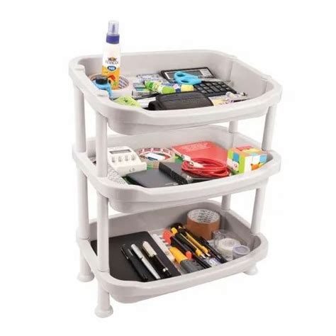 Plastic Rack - Blue Plastic 2 Layer Rack Manufacturer from Umargam
