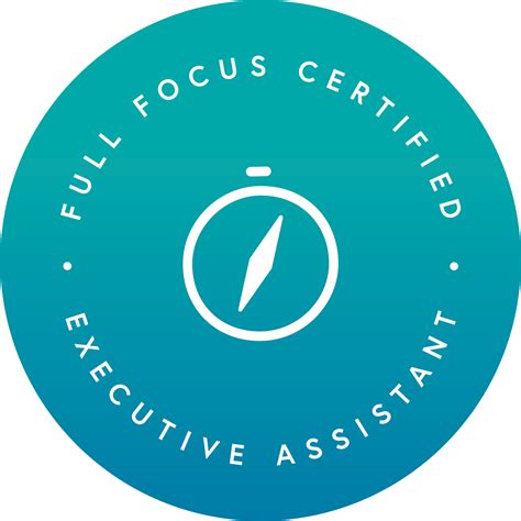 Full Focus Certified Executive Assistant - Credly