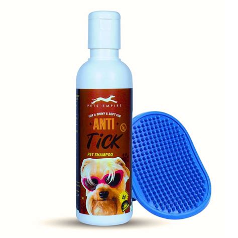 Pets Empire Naturally Organic Body Shampoo for Dogs 200ml Each (Tick F