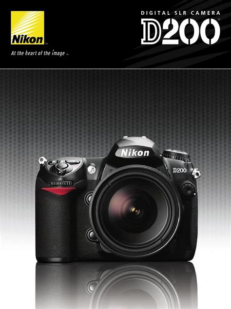Nikon D200 Brochure