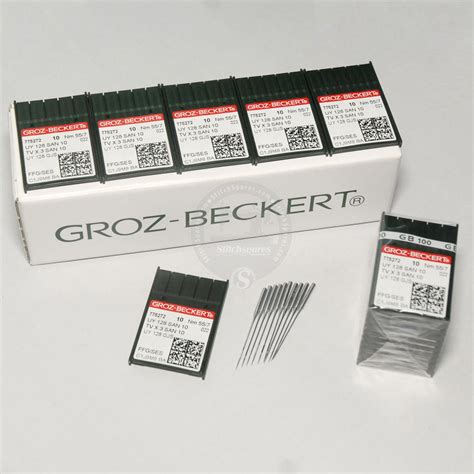 UY 128 SAN 10 / UYX128 SAN 10 FFG 55/07 Groz Beckert Sewing Machine Ne ...