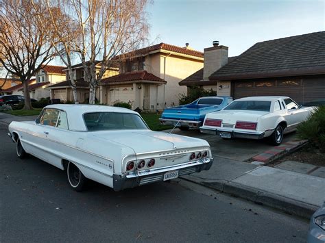 [Chevrolet Impala + Chevrolet El Camino + Ford Thunderbird] in Union City, CA. : r/spotted