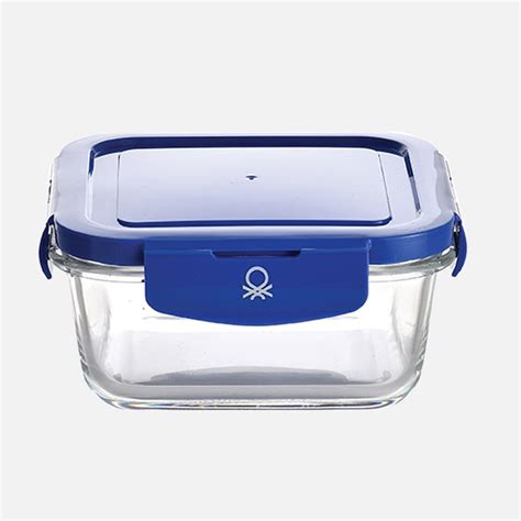 Buy UNITED COLORS OF BENETTON Rainbow Glass Food Container - 570ml from ...