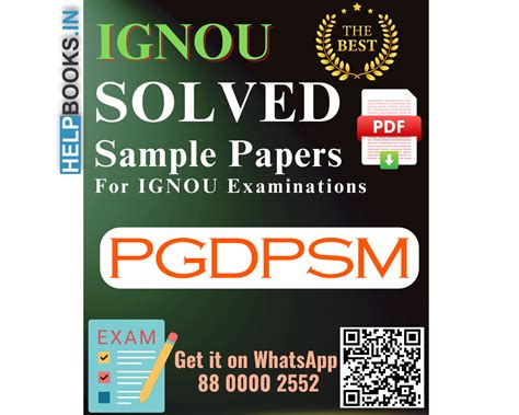 IGNOU Post Graduate Diploma in Pharmaceutical Sales Management (PGDPSM ...