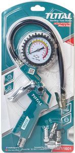 TOTAL Analog Tire Pressure Gauge TAT11601 AIR TIRE INFLATING GUN Price ...