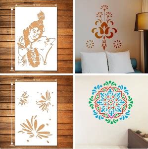 DAMYA DECORE WALL PAINTING FOR (SIZE 16X24 INCH) KRISHNA WITH COW ...