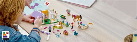 LEGO Friends Horse Training 41746 Building Toy Set for Ages 4+; with 2 ...