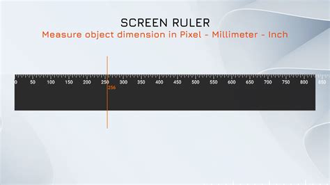 Pixel Ruler - Measure the distance of objects on screen