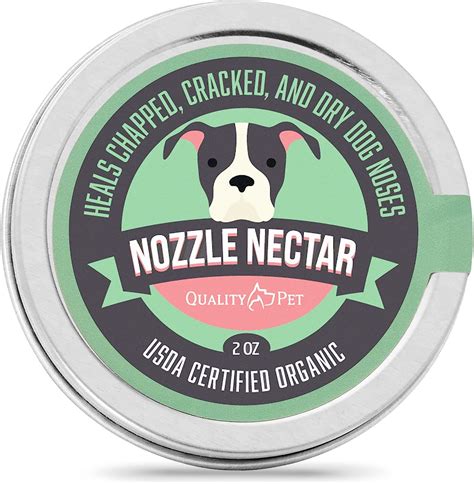 Nozzle Nectar Dog Nose Balm - Organic and Natural Snout Soother and ...