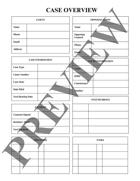 Image result for Case Assignment Sheet