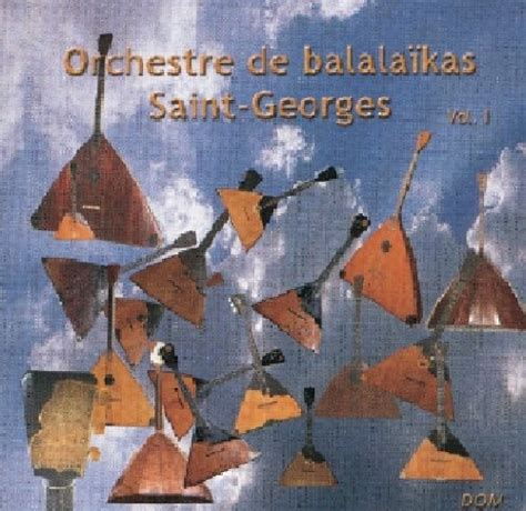 Vol.1: Orchestre De Balalaïkas Saint Georges: Amazon.in: Music}