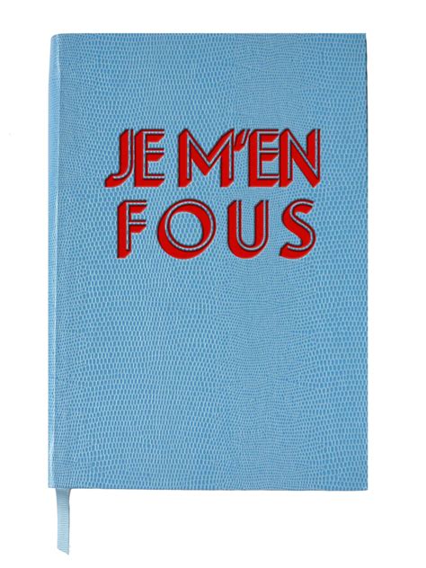 A5 Notebook-Je M'en Fous | Almost Essential