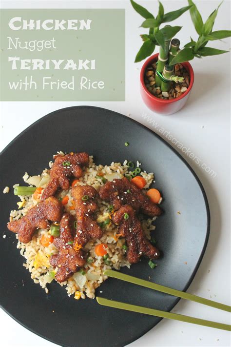 Chicken Nugget Teriyaki and Fried Rice | Family-Friendly Recipe