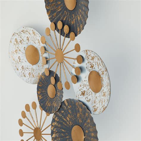 Buy Steffi Multicolor Textured Iron Wall Art - 36x2x56.5cm from Home ...