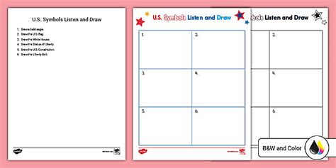 US Symbols Drawing | Independence Day | Twinkl USA - Twinkl