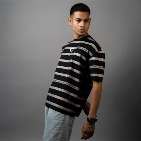 The Crest Stripes Tee – CRESTWEAR INDIA LLP