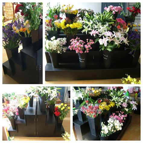 Flower Display Racks_Flower Display Stand_Product_Yondo Corrugated ...