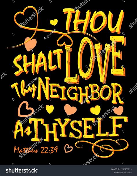 1 Love Thy Neighbor Thyself Images, Stock Photos, 3D objects, & Vectors ...
