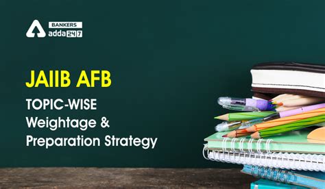 JAIIB AFB Topic Wise Weightage & Preparation Strategy