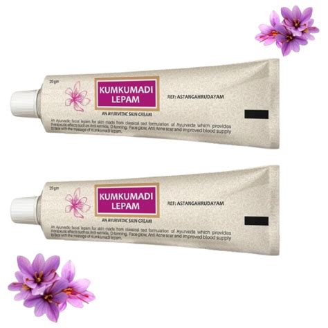 MEDIORBIT Kumkumadi Lepam Cream For Face 20gm Ayurvedic Herbal Fairness ...