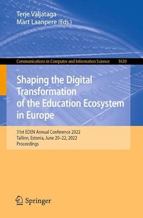 Buy Shaping the Digital Transformation of the Education Ecosystem in ...