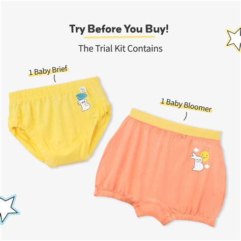 Supersoft Baby Brief & Bloomer Starter Kit 6M-4Y