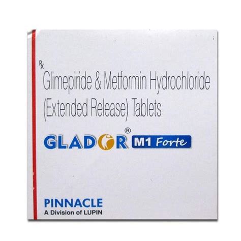 Glador M1 Forte - Strip of 15 Tablets : Amazon.in: Health & Personal Care