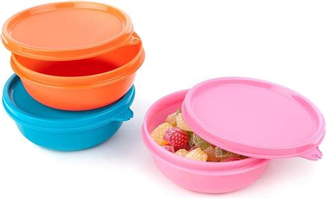 Buy Signoraware Buddy Plastic Bowl Set, 300ml, Set of 3, Pink Online at ...