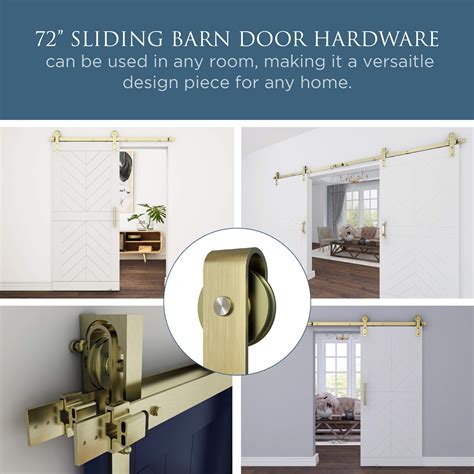 National Hardware N700-006 Interior Sliding Barn Door Hardware One ...