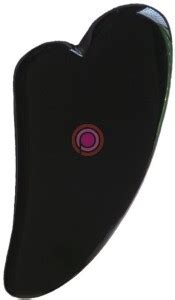 pinkcity creation Black Agate Gua Sha Board Natural Healing Stone ...