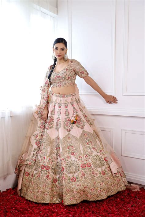 Pallavi Poddar - Jaipur Pink Lehenga Set - Elahe