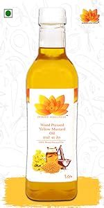 Dorjee wellness Wood Pressed Sesame Oil (Til Ka Tel) /Kachi Ghani ...