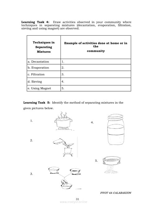 Image result for Science Module Grade 6