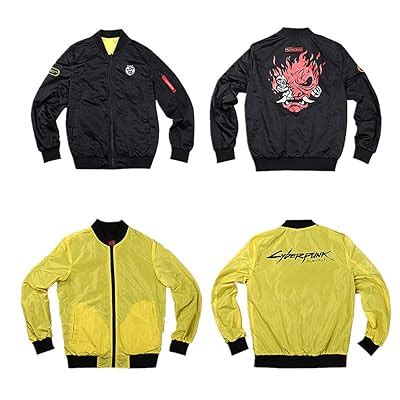ke Cyberpunk 2077 Jacket Short Coat Male COS Kojima India | Ubuy