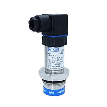 Instrukart Wika S11 Flush Pressure Transmitter With"O" Ring For Viscous ...