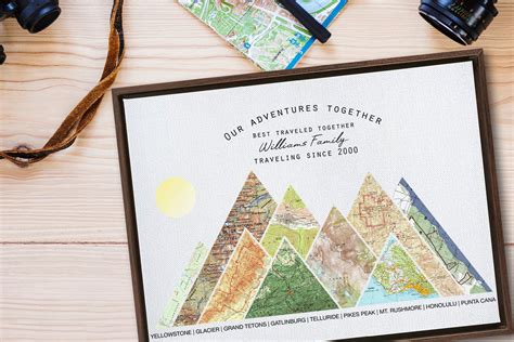 Personalised Map Wall Art at Lachlan Gomez blog