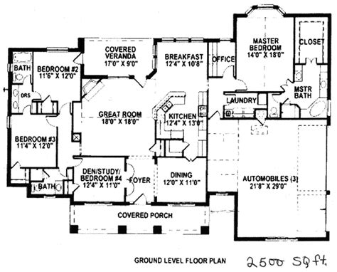 Perfect 2500 Sf Floor Plans For Home Style